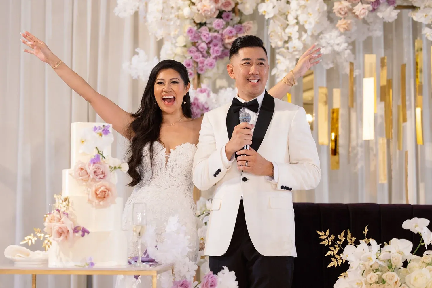 Anna and Chau, married in Newport Beach